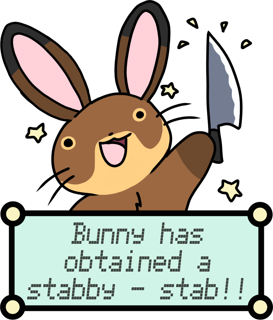 Stabby Bunny - Brown